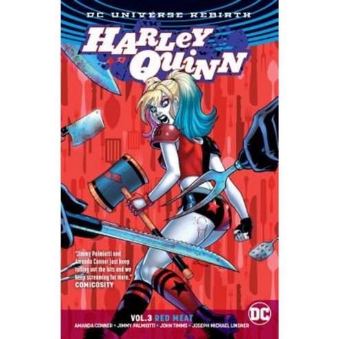 Harley Quinn Vol. 3: Red Meat (Rebirth) Paperback, DC Comics
