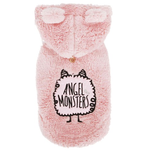 퍼피엔젤 반려견 Angel Monsters Jumper Vest PA-OW390, Pink