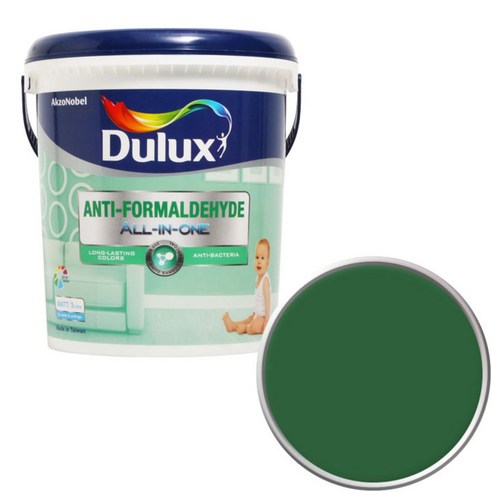 듀럭스 안티 포름알데히드 올인원 페인트3L, Intense Olivine