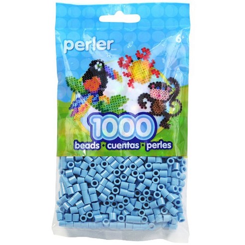 펄러 1000 비즈 80-19052, 파스텔블루, 1개