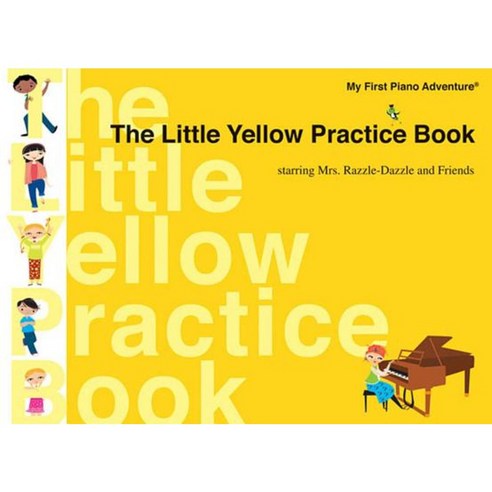 The Little Yellow Practice Book Paperback, Faber Piano Adventures