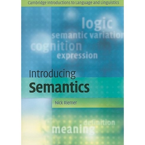Introducing Semantics Paperback, Cambridge University Press