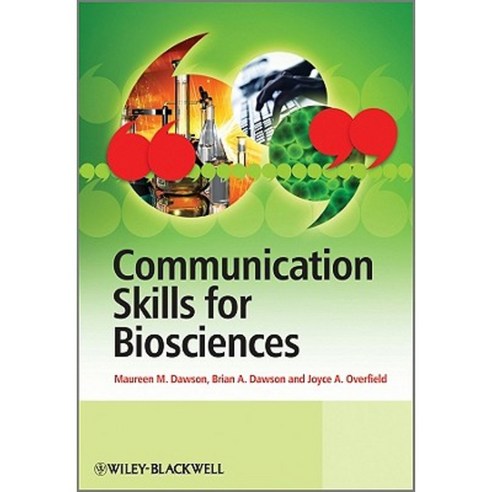 Communication Skills for Biosciences Paperback, Wiley
