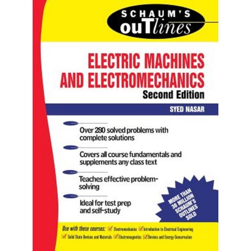 Schaums Outline Electric Machi Hardcover, McGraw-Hill