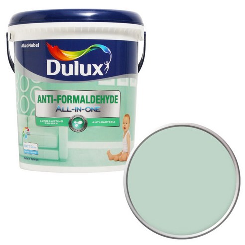 듀럭스 안티 포름알데히드 올인원 페인트3L, Spray Green