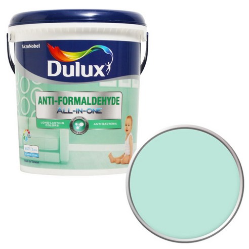 듀럭스 안티 포름알데히드 올인원 페인트3L, Toy Green