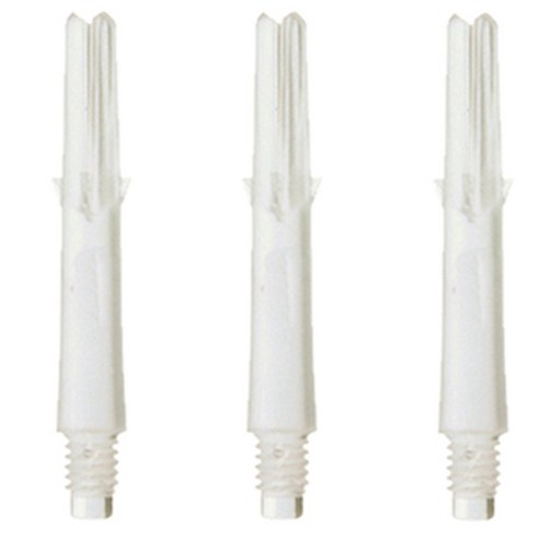 LSTYLE 다트샤프트 락 스트레이트 190mm, 화이트색, 3개