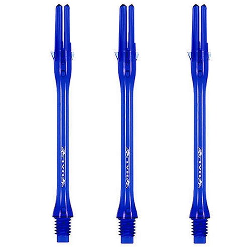 LSTYLE 다트샤프트 락 슬림 440mm, 하루키블루, 3개입