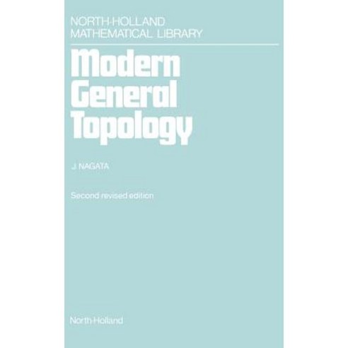 Modern General Topology Hardcover, North-Holland