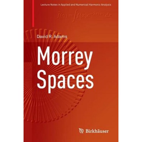 Morrey Spaces Paperback, Birkhauser