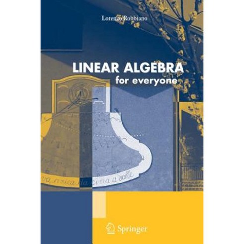 Linear Algebra for Everyone Paperback, Springer