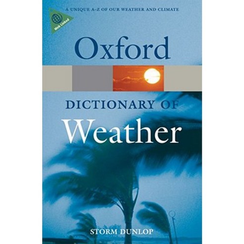 A Dictionary of Weather Paperback, Oxford University Press, USA