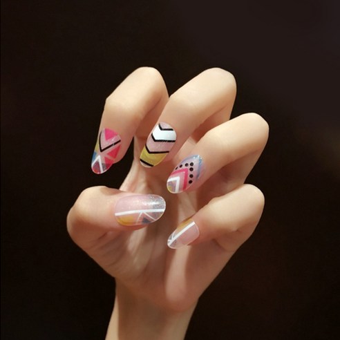 이엘피코리아 이코 네일스티커 QB771, 보헤미아트, 1세트