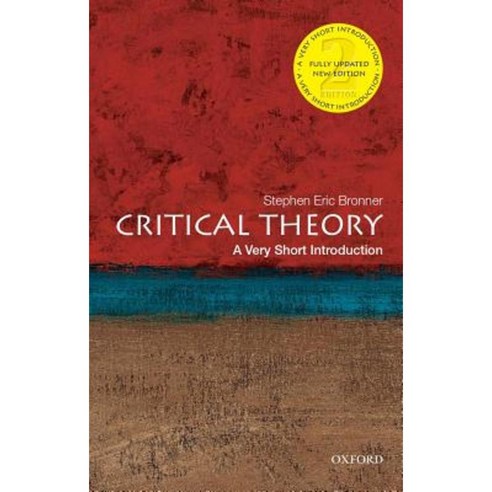 Critical Theory: A Very Short Introduction Paperback, Oxford University Press, USA