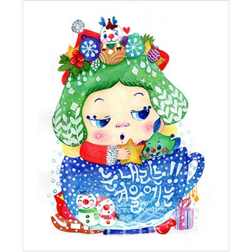 당일접수izq58333 선이 보석십자수 선이의숲 (선이의숲) 겨울 5D 사계절 사계절(겨울)(40x50cm), 이 상품 선택할래요!, 1개