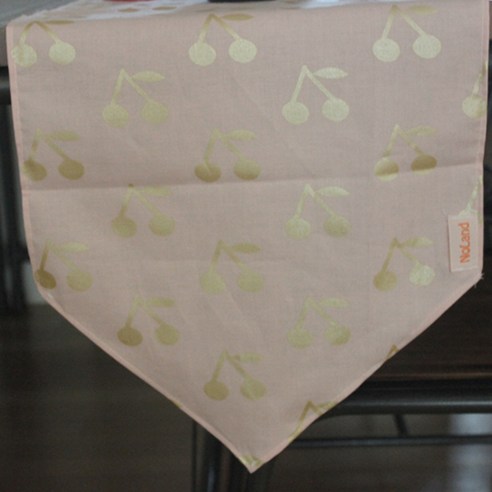Noland 앵두 테이블 러너, 핑크 골드, 220 x 30 cm