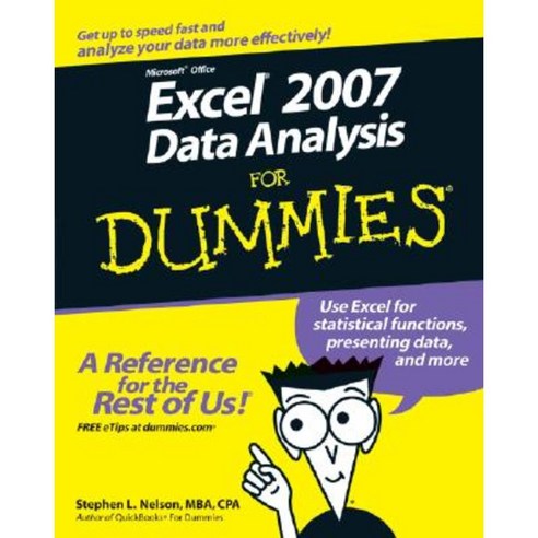 Excel 2007 Data Analysis for Dummies Paperback