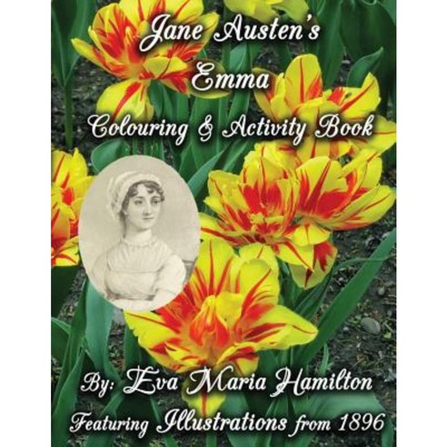 Jane Austen''s Emma Colouring & Activity Book: Featuring Illustrations from 1896 Paperback, Lilac Lane Publishing