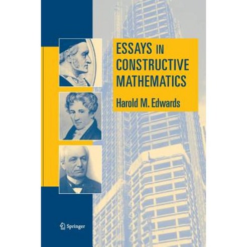 Essays in Constructive Mathematics Paperback, Springer