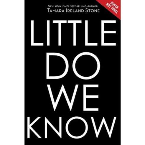 Little Do We Know Hardcover, Disney-Hyperion