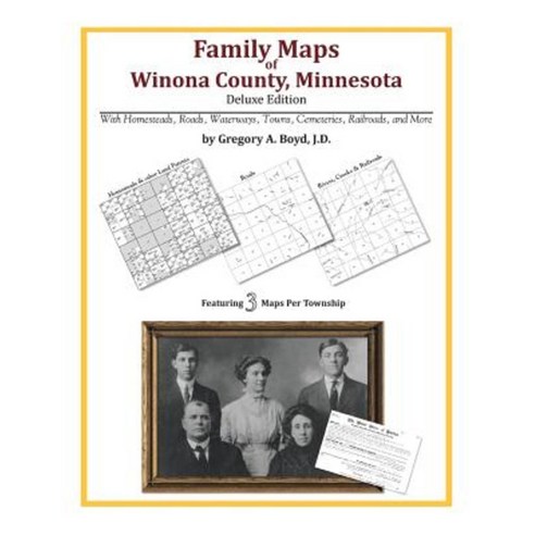 Family Maps of Winona County Minnesota Paperback, Arphax Publishing Co.