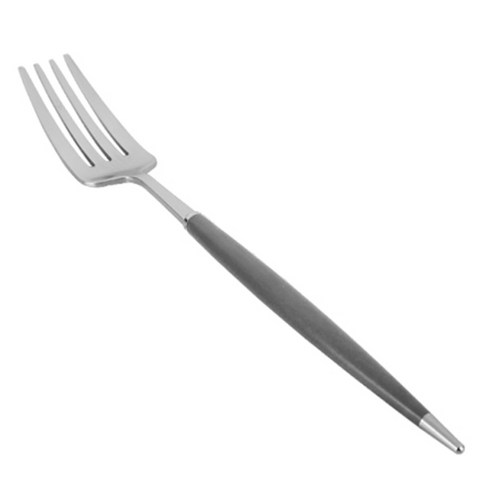 백산 국산 몽블랑 큐티 커트러리 디너포크 DF 22cm, 그레이, 1개