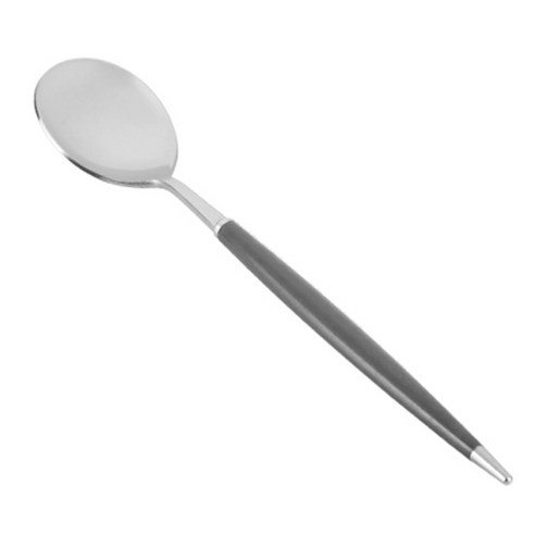 백산 몽블랑 큐티 커트러리 디너스푼 DS 21cm, 그레이, 1개