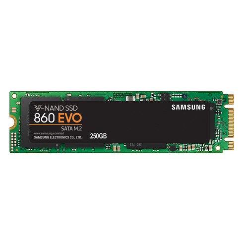 삼성전자 860 EVO M.2 SATA SSD, MZ-N6E250BW, 250GB