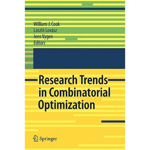Research Trends in Combinatorial Optimization: Bonn 2008 Paperback, Springer