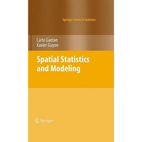 Spatial Statistics and Modeling Hardcover, Springer