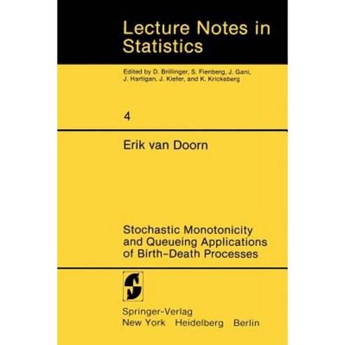 Stochastic Monotonicity and Queueing Applications of Birth-Death Processes Paperback, Springer