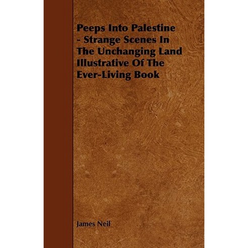 Peeps Into Palestine - Strange Scenes in the Unchanging Land Illustrative of the Ever-Living Book Paperback, Ford. Press