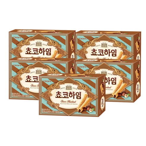 크라운 초코 하임, 47g, 5개입