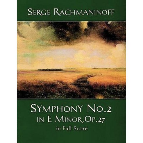 Symphony No. 2 in E Minor Op. 27 in Full Score Paperback, Dover Publications