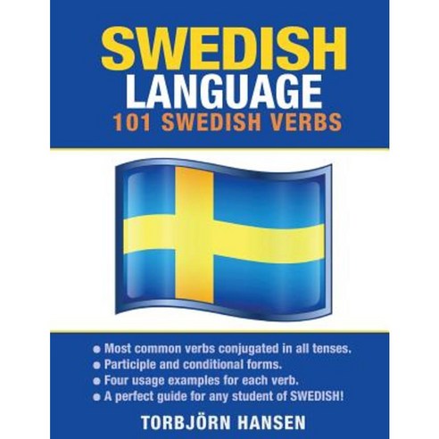 Swedish Language: 101 Swedish Verbs Paperback, Preceptor Language Guides