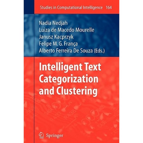 Intelligent Text Categorization and Clustering Paperback, Springer - 가격 ...