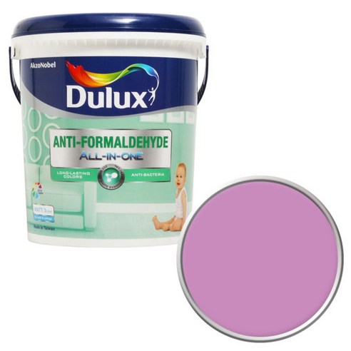 듀럭스 안티포름알데히드 올인원 페인트3L, Pink Iris  88RB 37/328