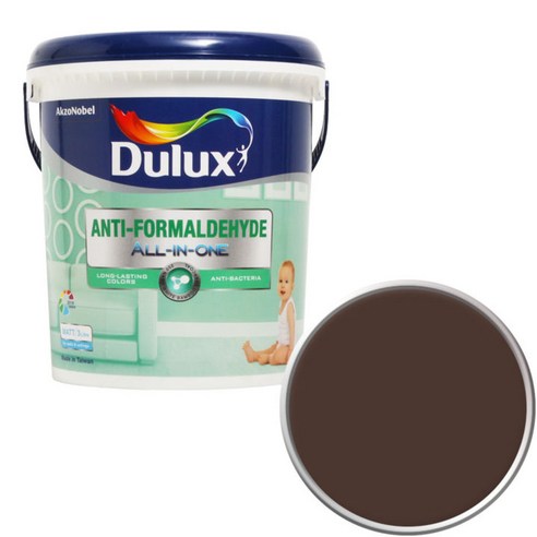 듀럭스 안티포름알데히드 올인원 페인트3L, Chocolate Kiss