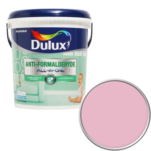 듀럭스 안티 포름알데히드 올인원 페인트 3L, Turkish Pink