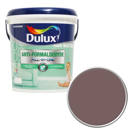 듀럭스 안티 포름알데히드 올인원 페인트 3L, Play House Plum