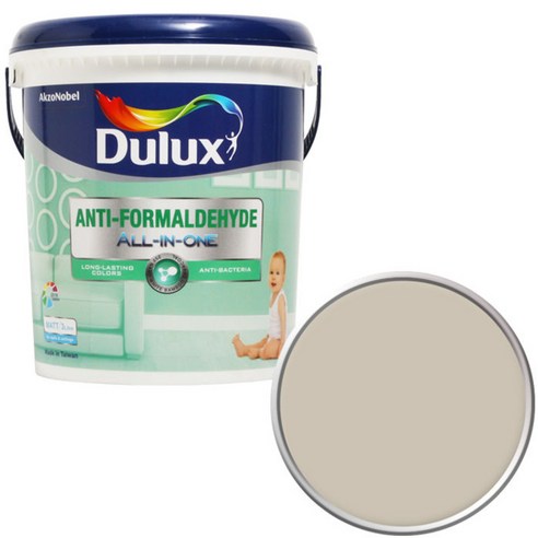 듀럭스 안티 포름알데히드 올인원 페인트 3L, Sand White