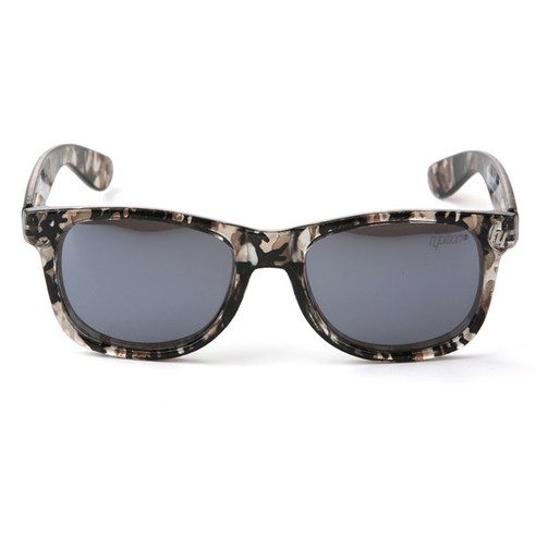 하이비션 Truthful 토이 스포츠 선글라스 + 파우치, 선글라스(Camoflage + Silver Mirror Lens), 파우치(랜덤 발송)