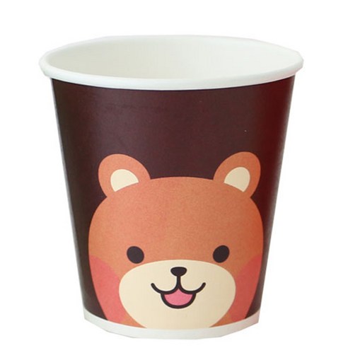 황씨네도시락 캐릭터 종이컵 곰, 230개