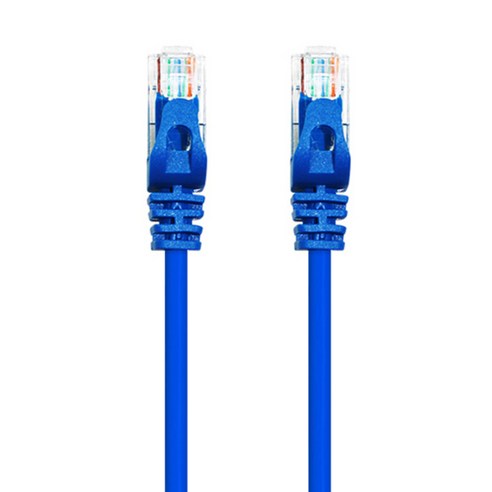 AVIVE 고급형 UTP 5m CAT6 랜선 케이블, BLUE, 2개