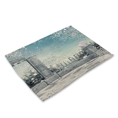 비케이 꿈 속 풍경 식탁매트, 5, 가로 42cm x 세로 32cm