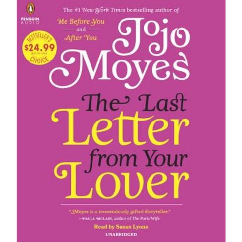 The Last Letter from Your Lover Compact Disc, Penguin Audiobooks - 가격 ...