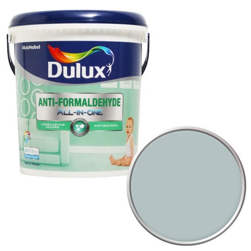 듀럭스 안티 포름알데히드 올인원 페인트 3L, Limoges Blue