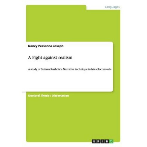 A Fight Against Realism Paperback, Grin Publishing