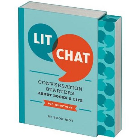 Lit Chat: Conversation Starters about Books and Life (100 Questions) Other, Abrams Noterie