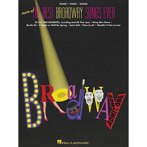 More of the Best Broadway Songs Ever Paperback, Hal Leonard Publishing Corporation
